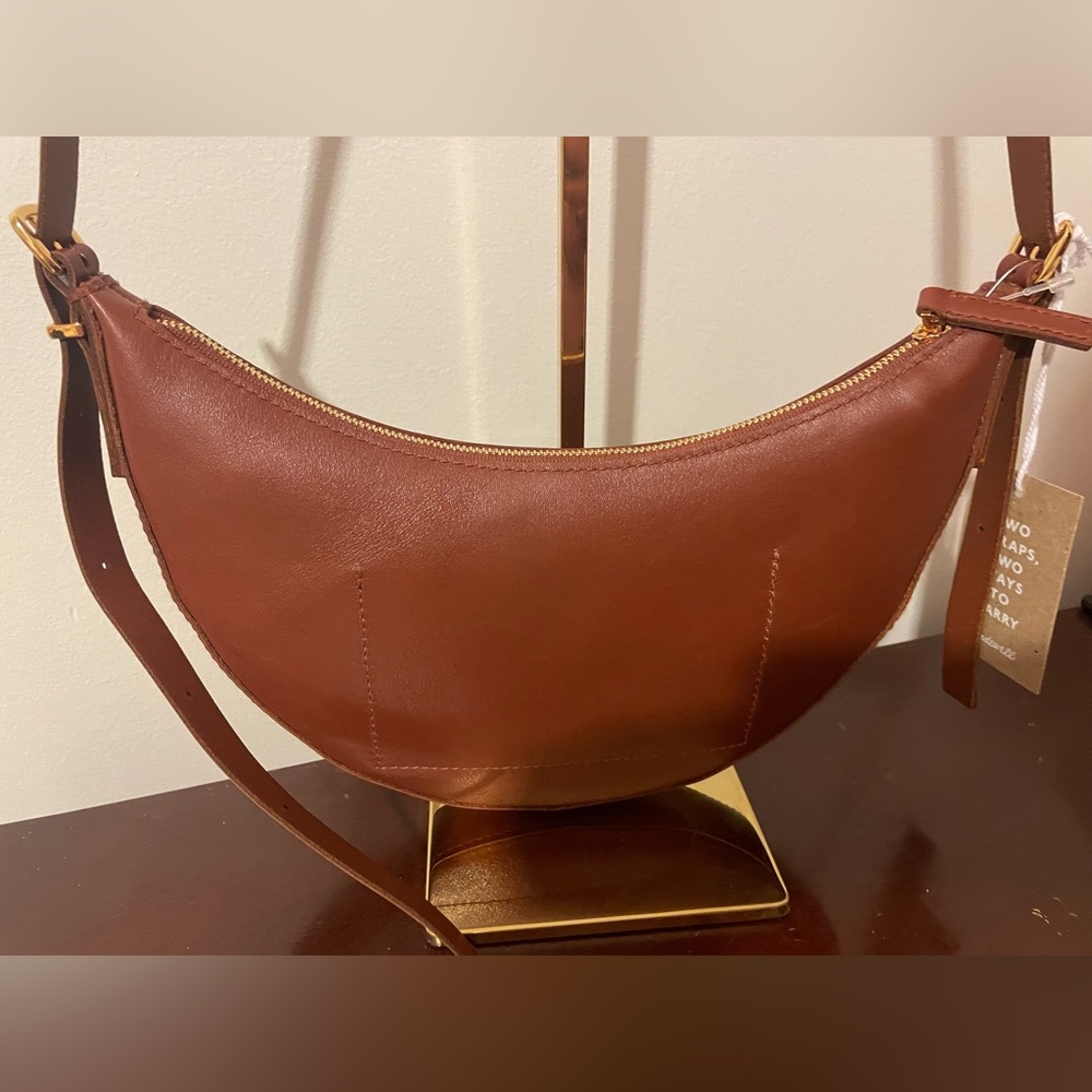 Madewell Essential Convertible Top Handle Crossbody Mini Bag - Picture 8 of 9